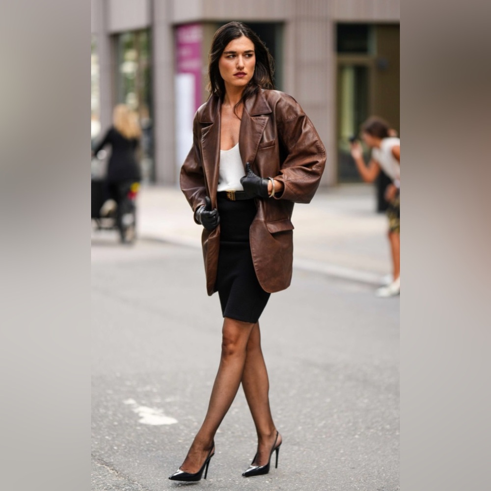 The Perfext Leather Skirt S